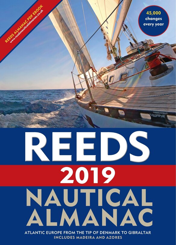Front cover_Reeds Nautical Almanac 2019
