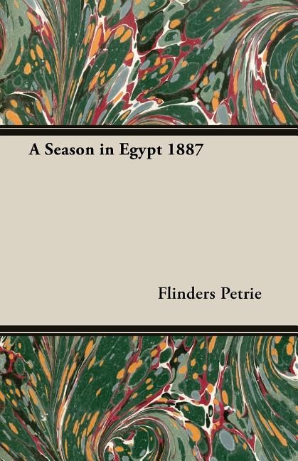 Couverture_A Season in Egypt 1887