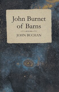 Front cover_John Burnet of Barns