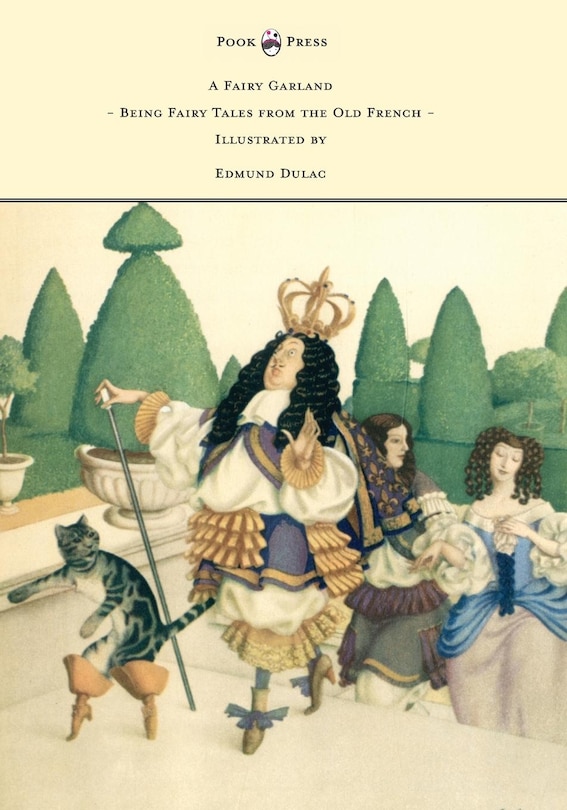 Front cover_A Fairy Garland - Being Fairy Tales from the Old French - Illustrated by Edmund Dulac