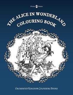 Front cover_The Alice in Wonderland Colouring Book