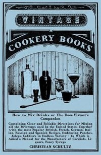 Front cover_Jerry Thomas' How to Mix Drinks; Or, the Bon-Vivant's Companion