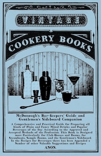 Front cover_McDonough's Bar-Keepers' Guide and Gentlemen's Sideboard Companion