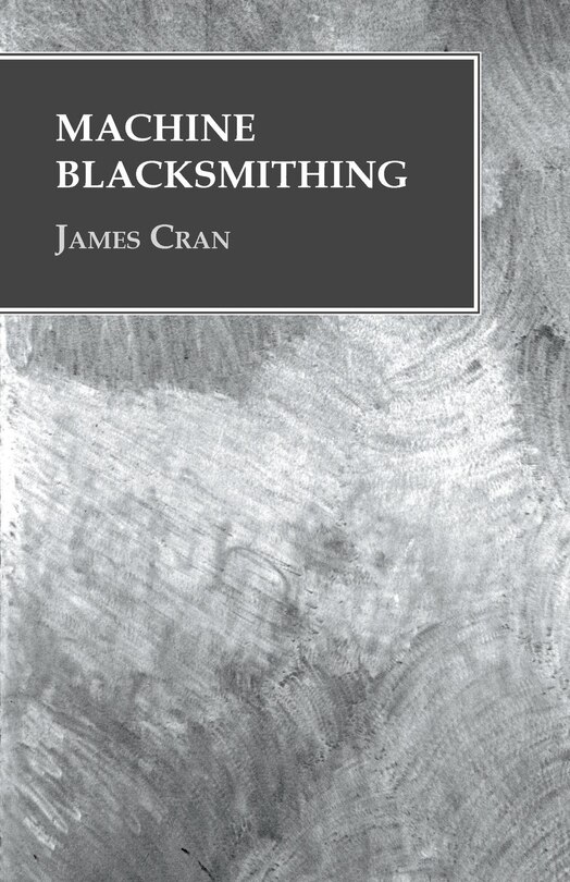 Front cover_Machine Blacksmithing