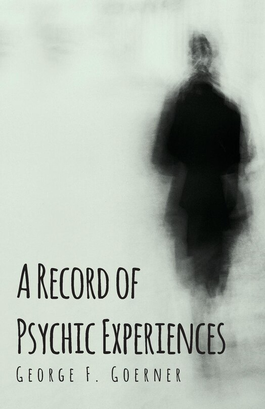 Front cover_A Record of Psychic Experiences