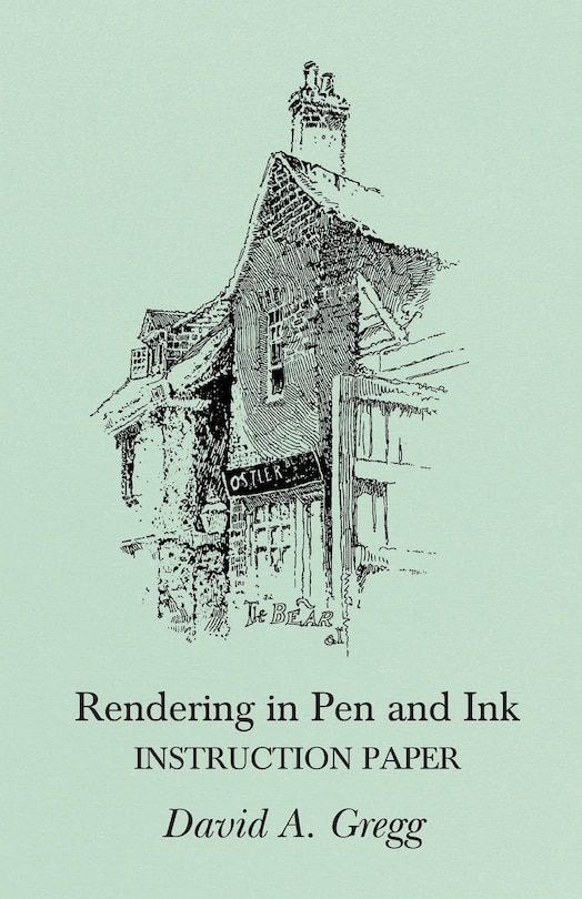 Front cover_Rendering in Pen and Ink - Instruction Paper