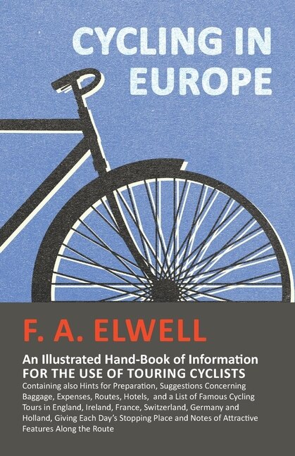 Couverture_Cycling in Europe - An Illustrated Hand-Book of Information for the use of Touring Cyclists