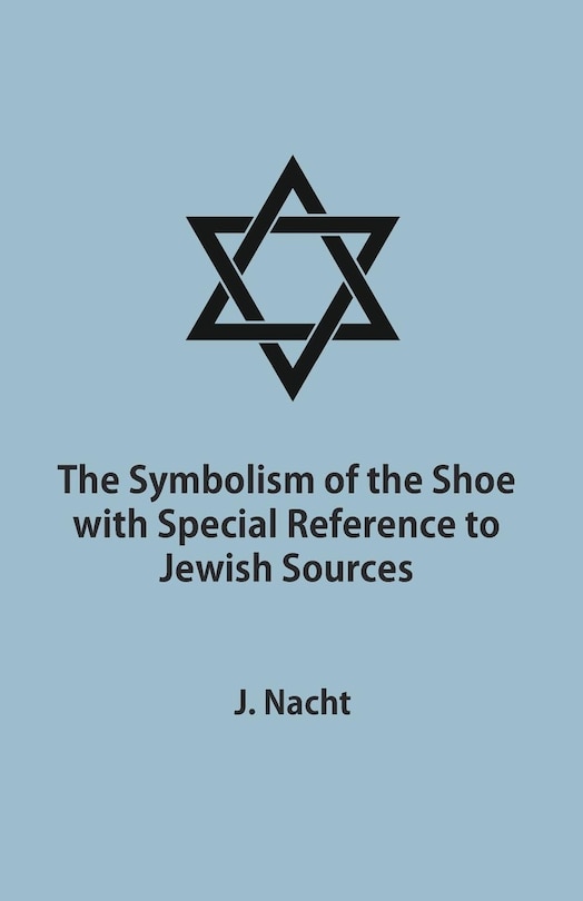 Couverture_The Symbolism of the Shoe with Special Reference to Jewish Sources