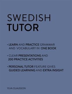Front cover_Swedish Tutor: Grammar And Vocabulary Workbook (learn Swedish With Teach Yourself)