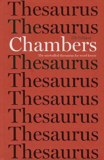 Couverture_The Chambers Thesaurus, 5th Edition