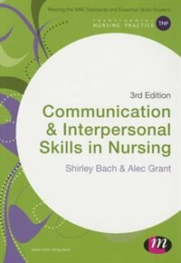 Front cover_Communication And Interpersonal Skills In Nursing