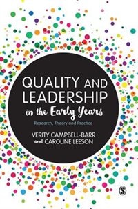 Couverture_Quality and Leadership in the Early Years