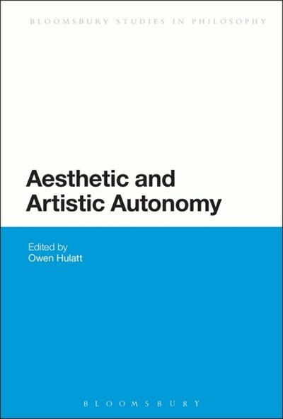 Front cover_Aesthetic and Artistic Autonomy