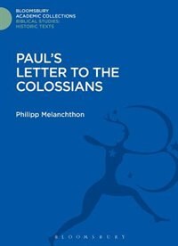 Couverture_Paul's Letter To The Colossians