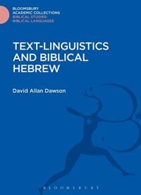 Couverture_Text-Linguistics and Biblical Hebrew