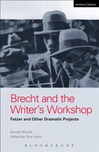 Front cover_Brecht And The Writer's Workshop
