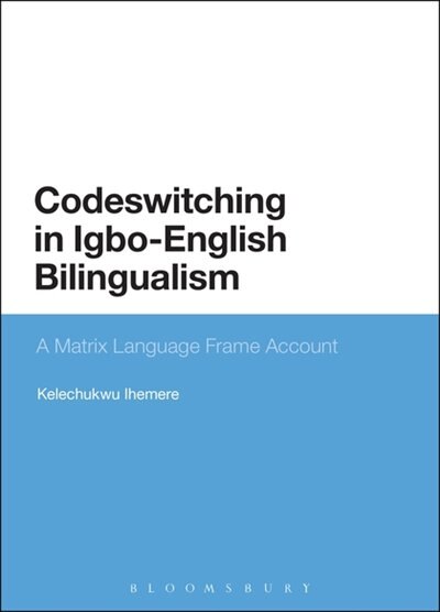 Couverture_Codeswitching in Igbo-English Bilingualism