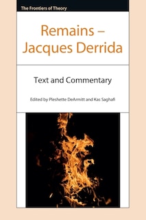 Couverture_Remains – Jacques Derrida