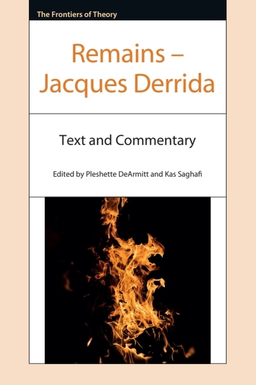 Couverture_Remains – Jacques Derrida