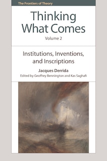 Front cover_Thinking What Comes, Volume 2