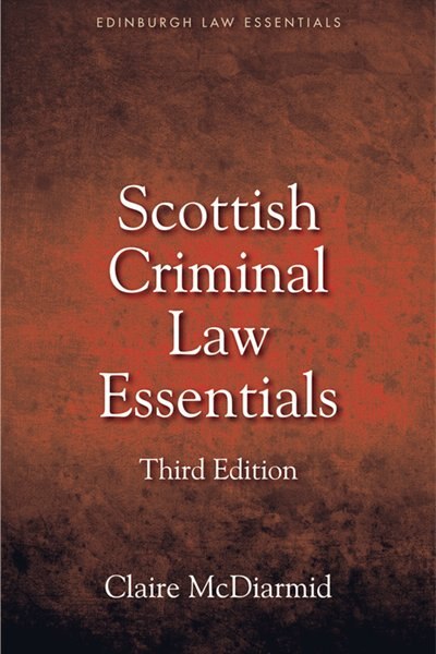 Couverture_Scottish Criminal Law Essentials