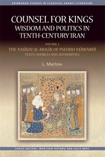 Front cover_Counsel for Kings: Wisdom and Politics in Tenth-Century Iran