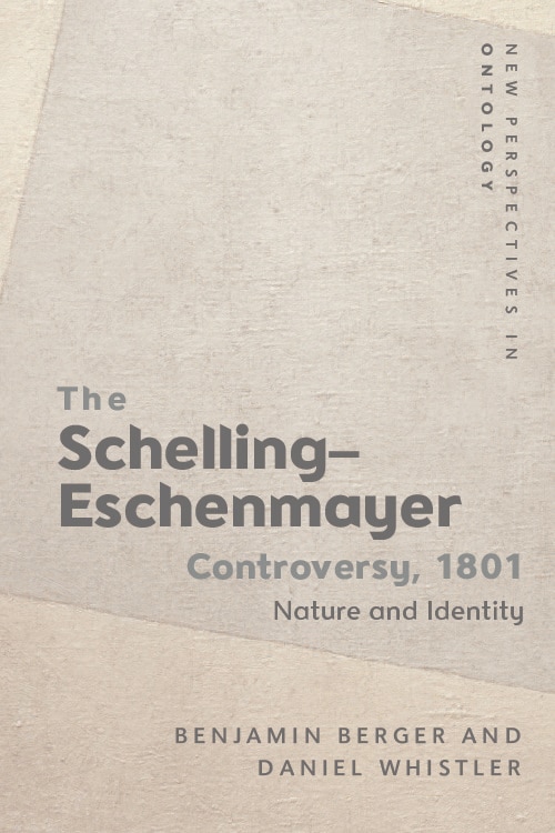 Couverture_The Schelling-Eschenmayer Controversy, 1801