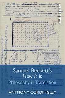 Couverture_Samuel Beckett's How It Is