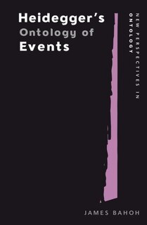 Couverture_Heidegger&rsquo;s Ontology of Events