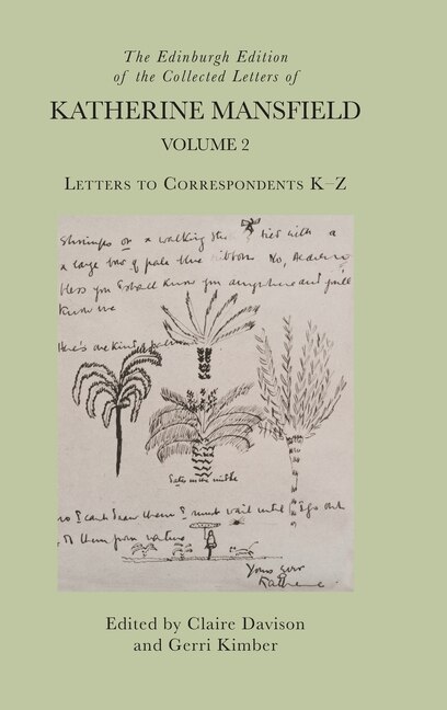 Front cover_The Edinburgh Edition of the Collected Letters of Katherine Mansfield, Volume 2
