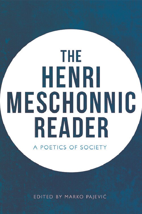 Front cover_The Henri Meschonnic Reader