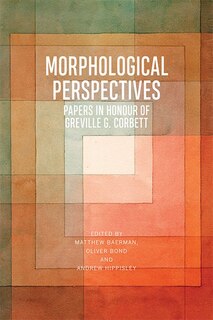 Couverture_Morphological Perspectives