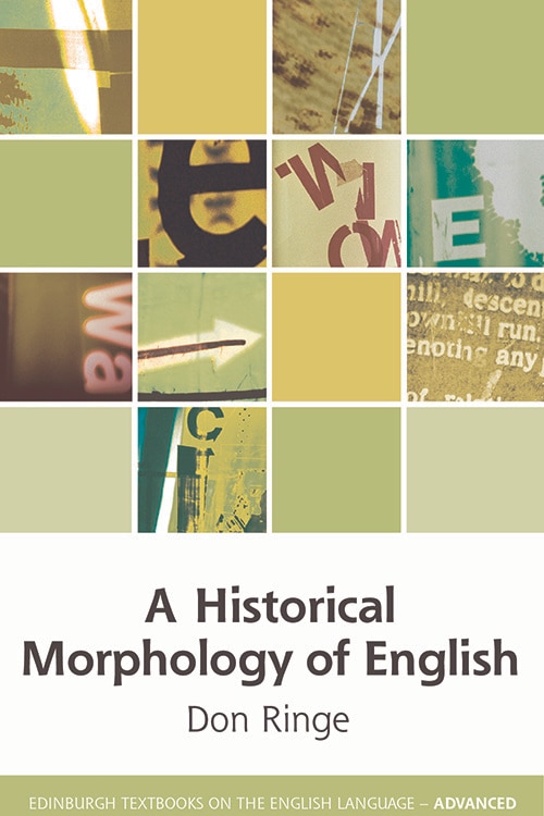Front cover_A Historical Morphology of English
