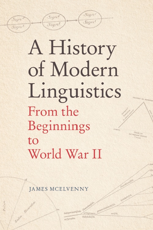 Front cover_A History of Modern Linguistics