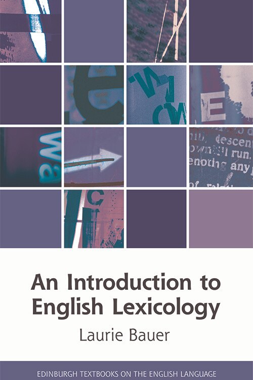 Front cover_An Introduction to English Lexicology