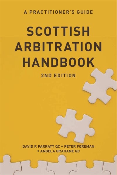 Couverture_Scottish Arbitration Handbook