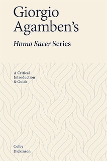 Front cover_Giorgio Agamben’s Homo Sacer Series