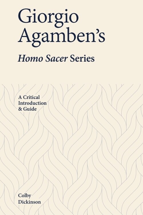 Couverture_Giorgio Agamben’s Homo Sacer Series