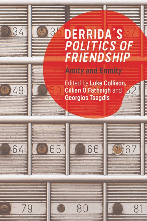 Front cover_Derrida's Politics of Friendship