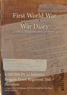 Front cover_4 DIVISION 12 Infantry Brigade Essex Regiment 2nd Battalion