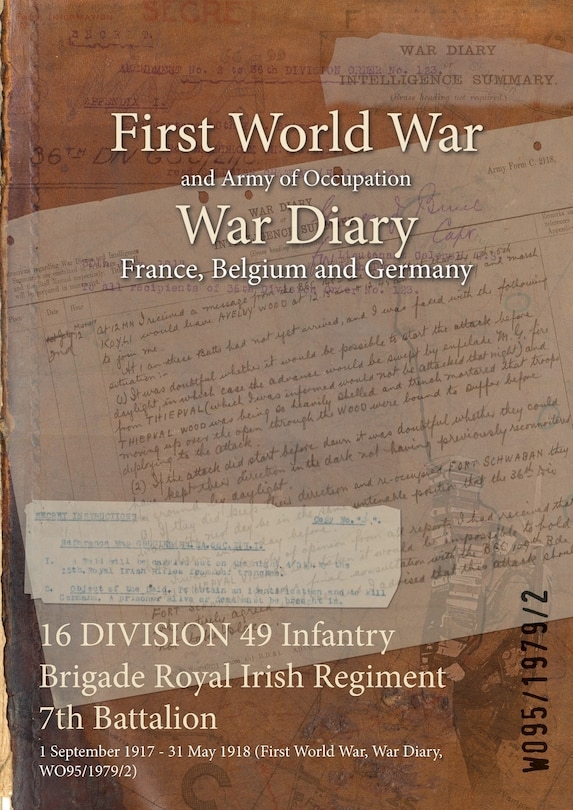 Couverture_16 DIVISION 49 Infantry Brigade Royal Irish Regiment 7th Battalion