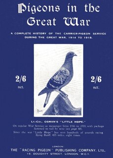 Front cover_Pigeons in the Great War