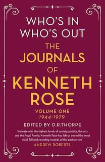 Couverture_Who's In, Who's Out: The Journals Of Kenneth Rose