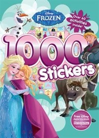 Front cover_1000 Stickers: Disney Frozen