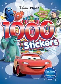 Front cover_1000 Stickers: Disney Pixar