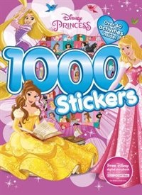 Front cover_1000 Stickers: Disney Princess