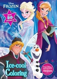 Front cover_Disney Frozen Ice-cool Coloring