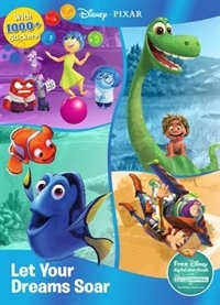 Couverture_Disney Pixar Let Your Dreams Soar Sticker Treasury