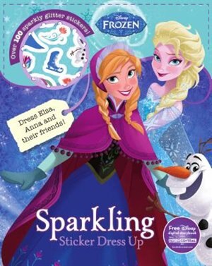 Front cover_Disney Frozen Glittering Sticker Dress U