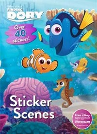 Front cover_Disney Pixar Finding Dory Sticker Scenes